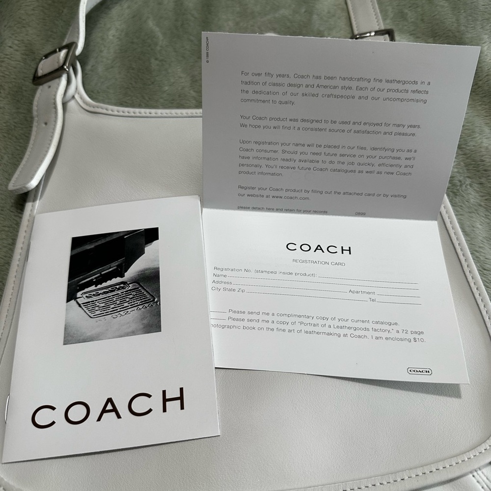 Coach Vintage Hippie Saddle Crossbody Shoulder Bag